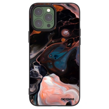 Picasee fekete szilikon tok az alábbi mobiltelefonokra Apple iPhone 13 Pro Max - Cream
