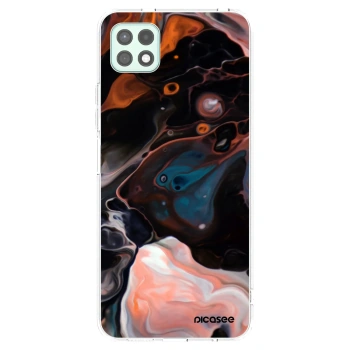 Picasee átlátszó szilikon tok az alábbi mobiltelefonokra Samsung Galaxy A22 A226B 5G - Cream