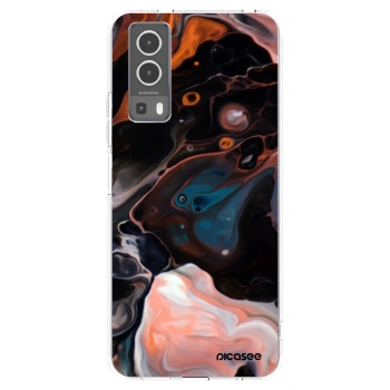 Picasee átlátszó szilikon tok az alábbi mobiltelefonokra Vivo Y72 5G - Cream
