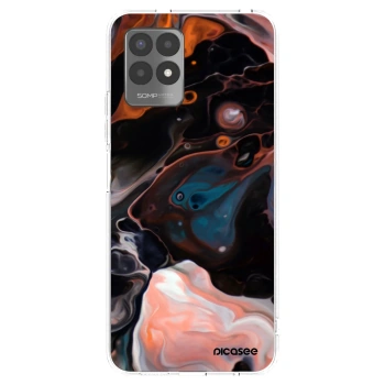 Picasee átlátszó szilikon tok az alábbi mobiltelefonokra Realme 8i - Cream