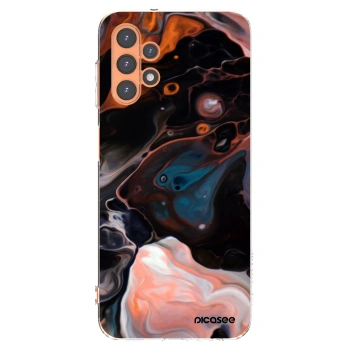 Picasee átlátszó szilikon tok az alábbi mobiltelefonokra Samsung Galaxy A13 4G A135 - Cream