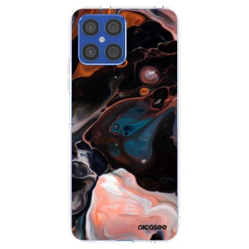 Picasee átlátszó szilikon tok az alábbi mobiltelefonokra Honor X8 4G - Cream