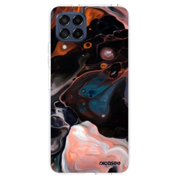Picasee átlátszó szilikon tok az alábbi mobiltelefonokra Samsung Galaxy M53 5G - Cream