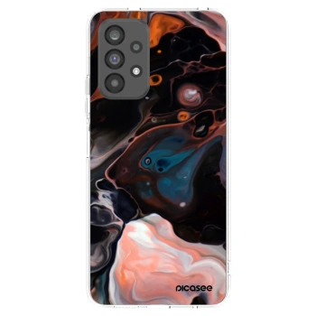 Picasee átlátszó szilikon tok az alábbi mobiltelefonokra Samsung Galaxy A73 5G - Cream