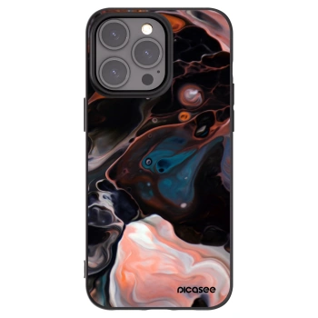 Picasee fekete szilikon tok az alábbi mobiltelefonokra Apple iPhone 15 Pro Max - Cream