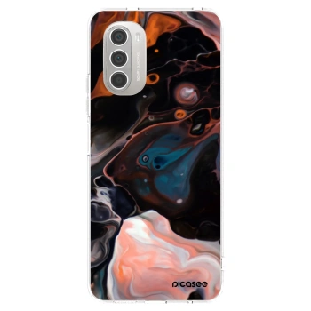 Picasee átlátszó szilikon tok az alábbi mobiltelefonokra Motorola Moto G51 - Cream