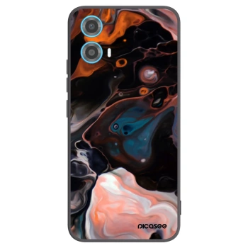 Picasee fekete szilikon tok az alábbi mobiltelefonokra Motorola Moto G34 5G - Cream
