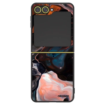 Szilikon tok erre a típusra Samsung Galaxy Z Flip5 5G - Cream
