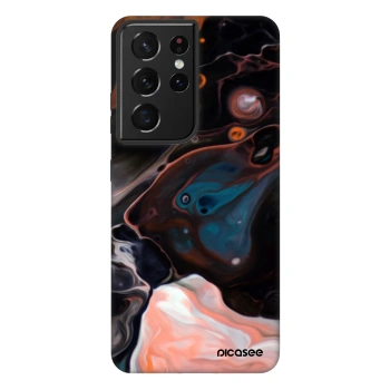 Picasee Fashion Case Samsung Galaxy S21 Ultra 5G G998B - Cream