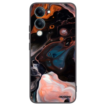 Picasee fekete szilikon tok az alábbi mobiltelefonokra Vivo Y29s 5G - Cream