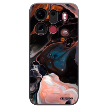 Picasee fekete szilikon tok az alábbi mobiltelefonokra OPPO Find X9 Pro - Cream