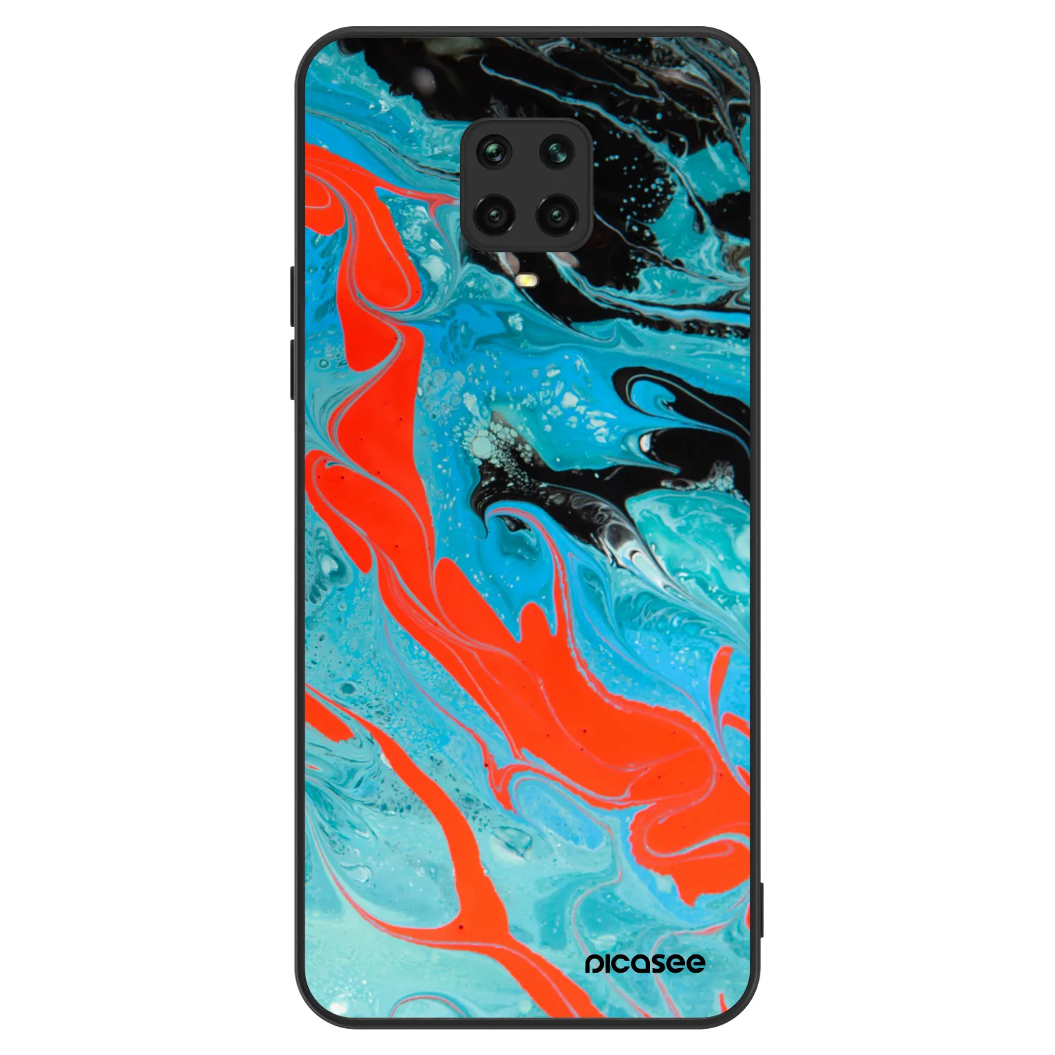 Picasee ULTIMATE CASE Xiaomi Redmi Note 9 Pro - készülékre - Blue Magma