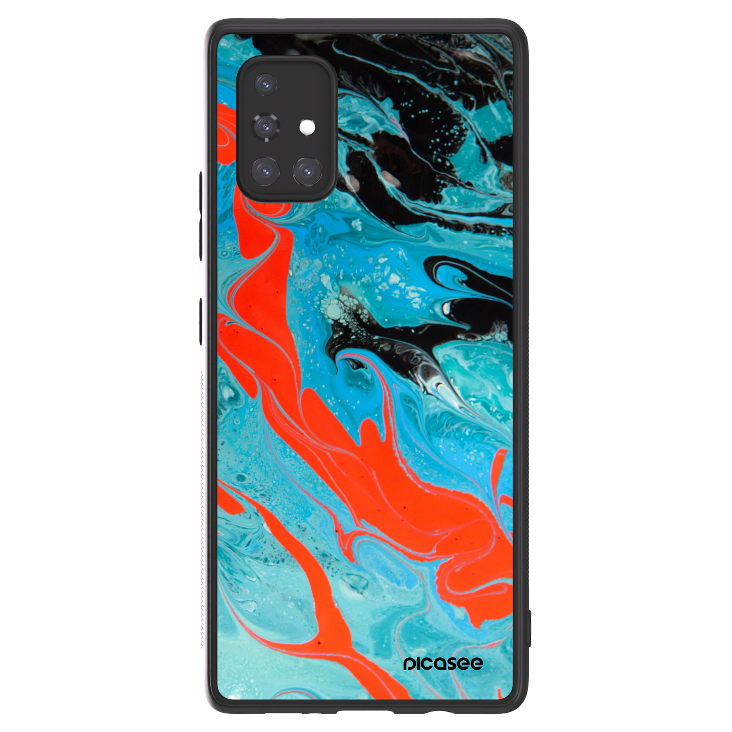 Picasee ULTIMATE CASE Samsung Galaxy A71 A715F - készülékre - Blue Magma