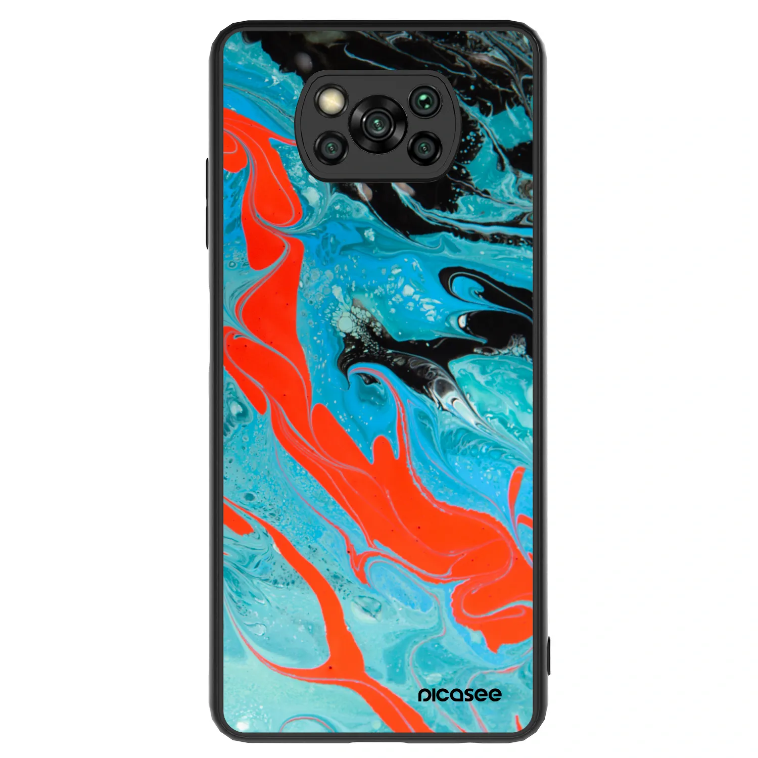 Picasee ULTIMATE CASE Xiaomi Poco X3 - készülékre - Blue Magma