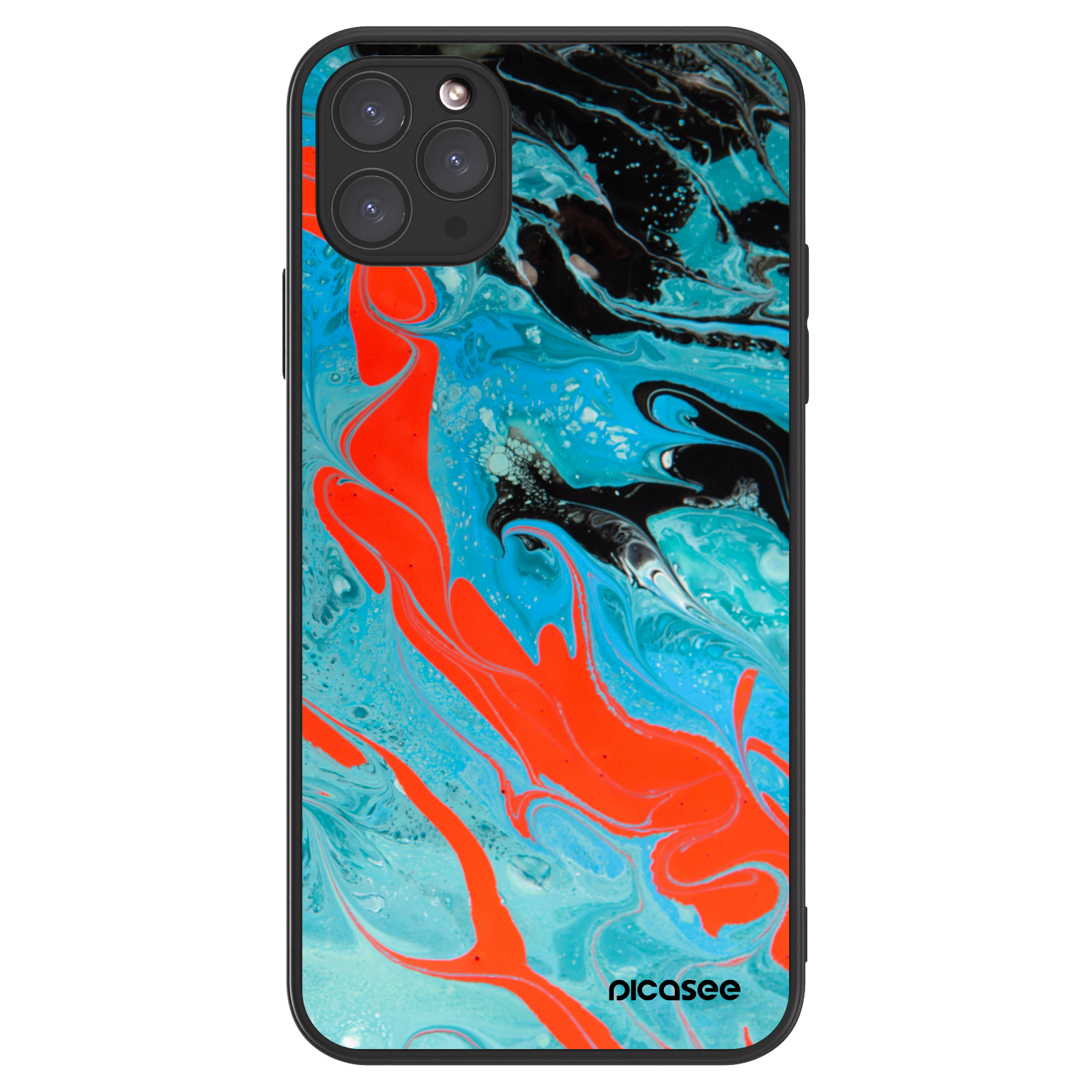 Picasee ULTIMATE CASE Apple iPhone 11 Pro Max - készülékre - Blue Magma