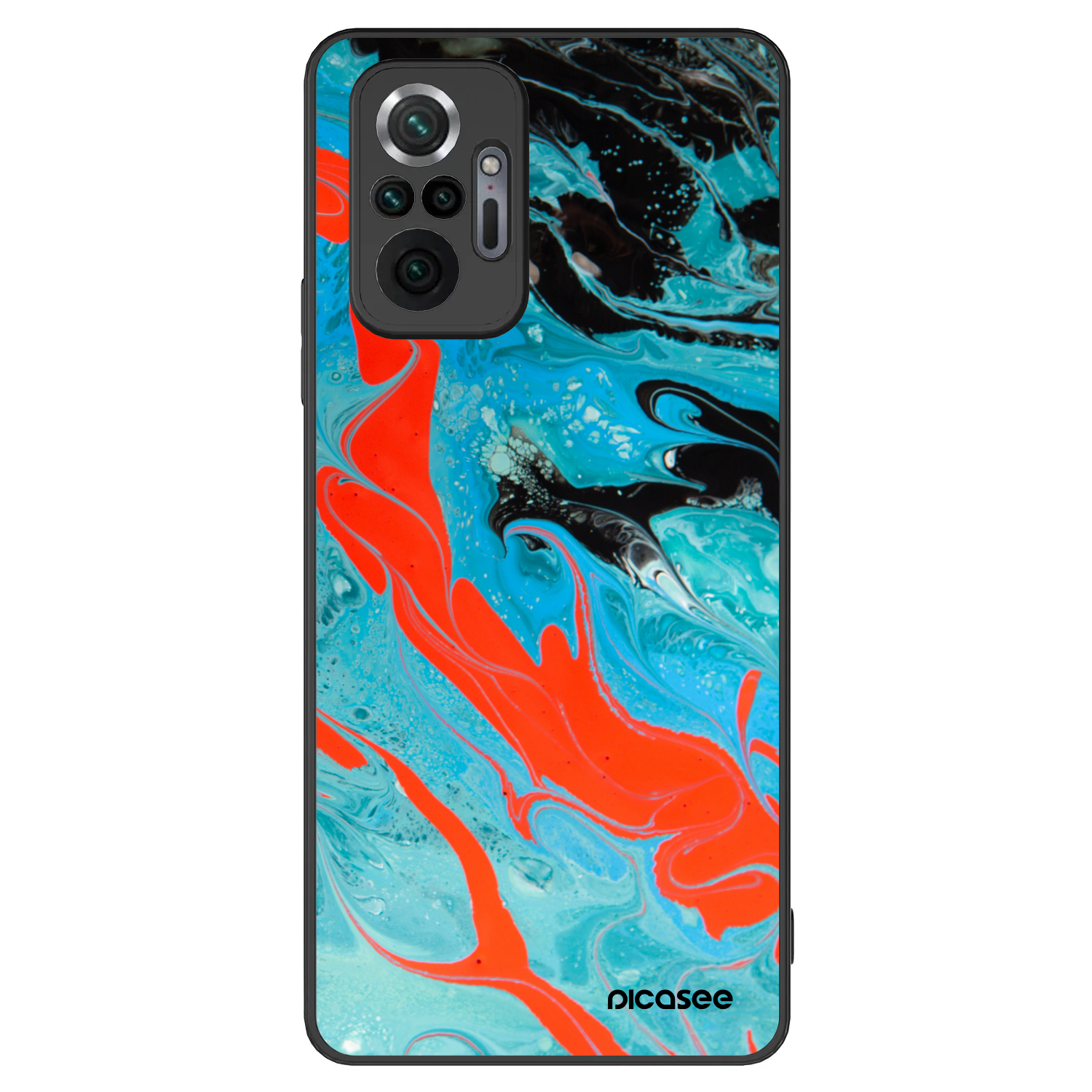 Picasee ULTIMATE CASE Xiaomi Redmi Note 10 Pro - készülékre - Blue Magma