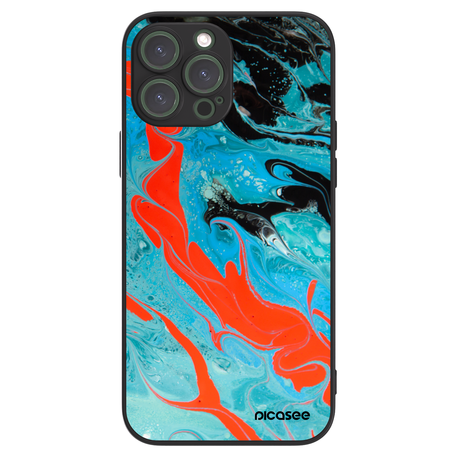 Picasee ULTIMATE CASE Apple iPhone 13 Pro Max - készülékre - Blue Magma
