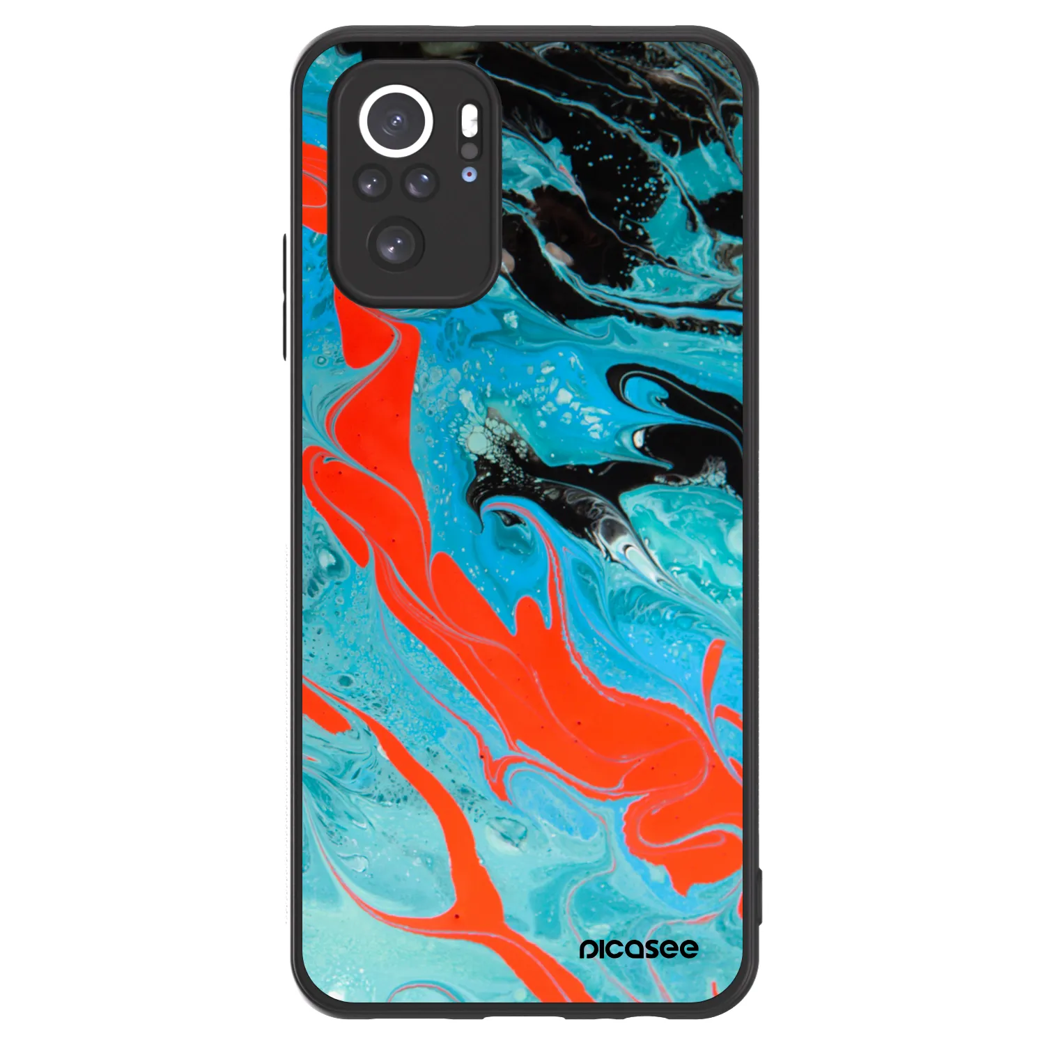 Picasee ULTIMATE CASE Xiaomi Redmi Note 10S - készülékre - Blue Magma