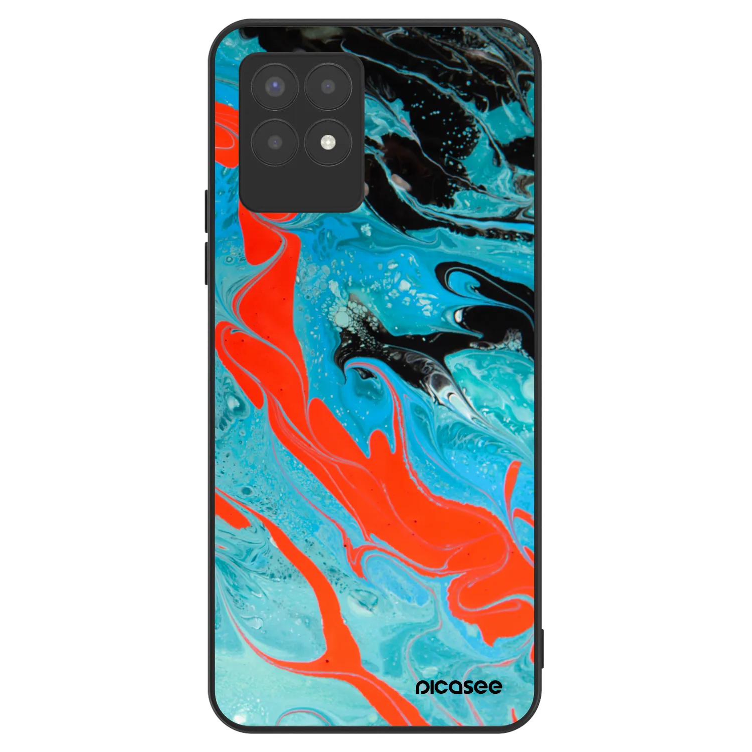 Picasee ULTIMATE CASE Realme 8i - készülékre - Blue Magma