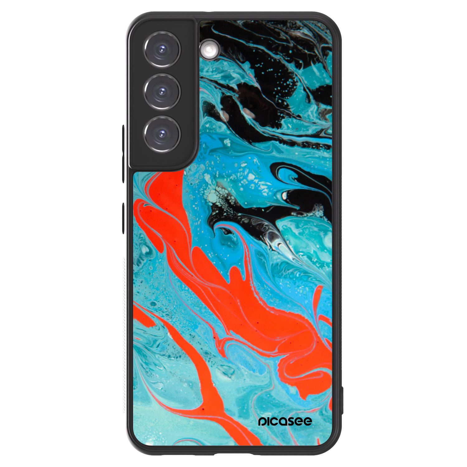 Picasee ULTIMATE CASE Samsung Galaxy S22 5G - készülékre - Blue Magma