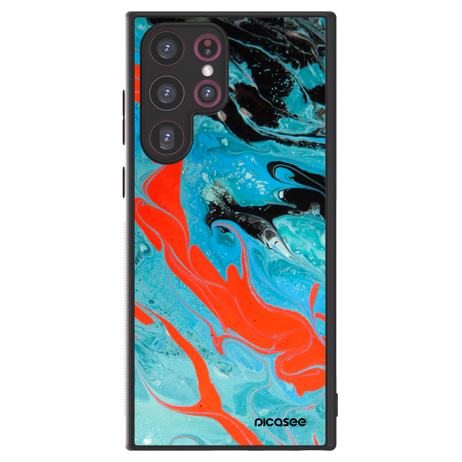 Picasee ULTIMATE CASE Samsung Galaxy S22 Ultra 5G - készülékre - Blue Magma