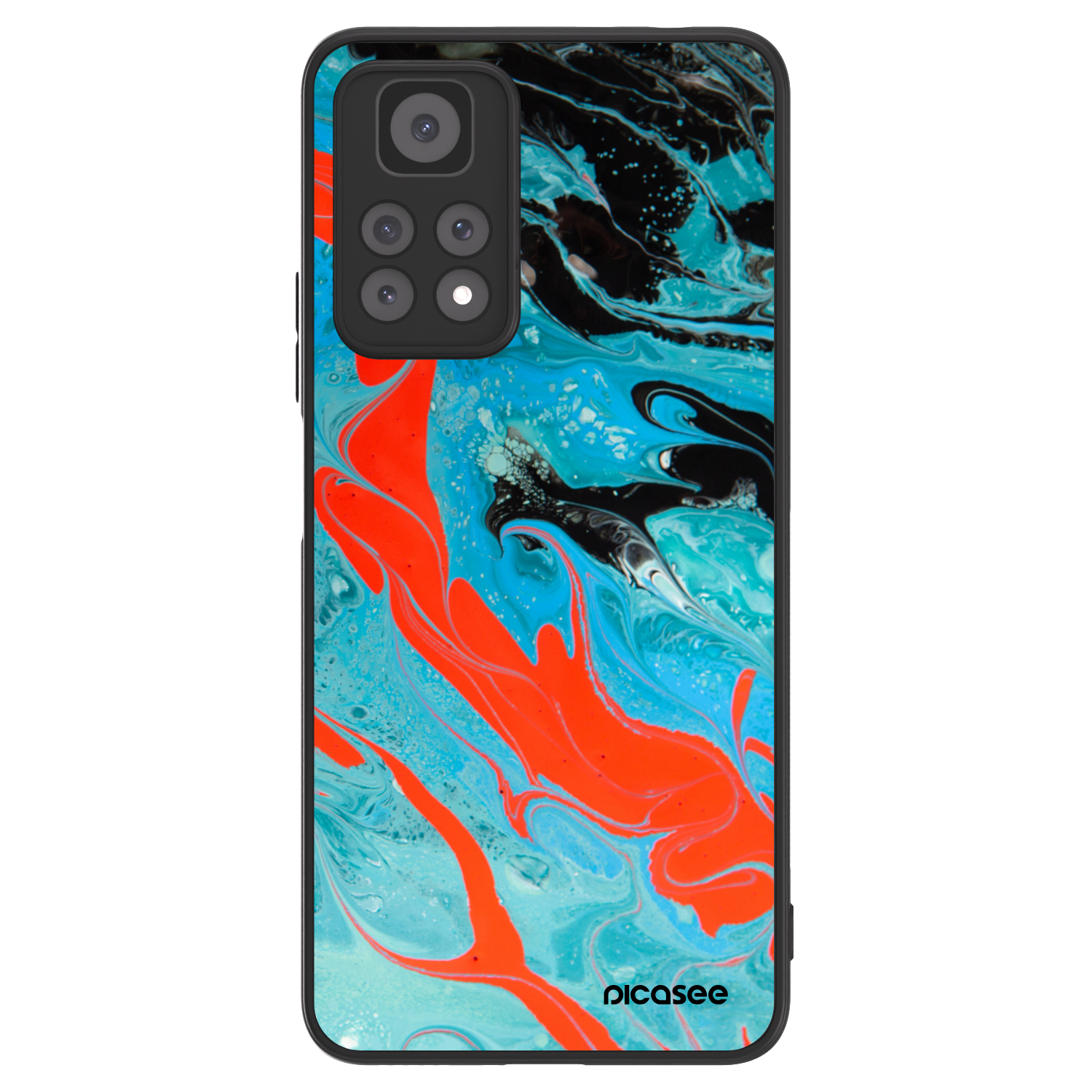 Picasee ULTIMATE CASE Xiaomi Redmi Note 11 Pro 5G - készülékre - Blue Magma