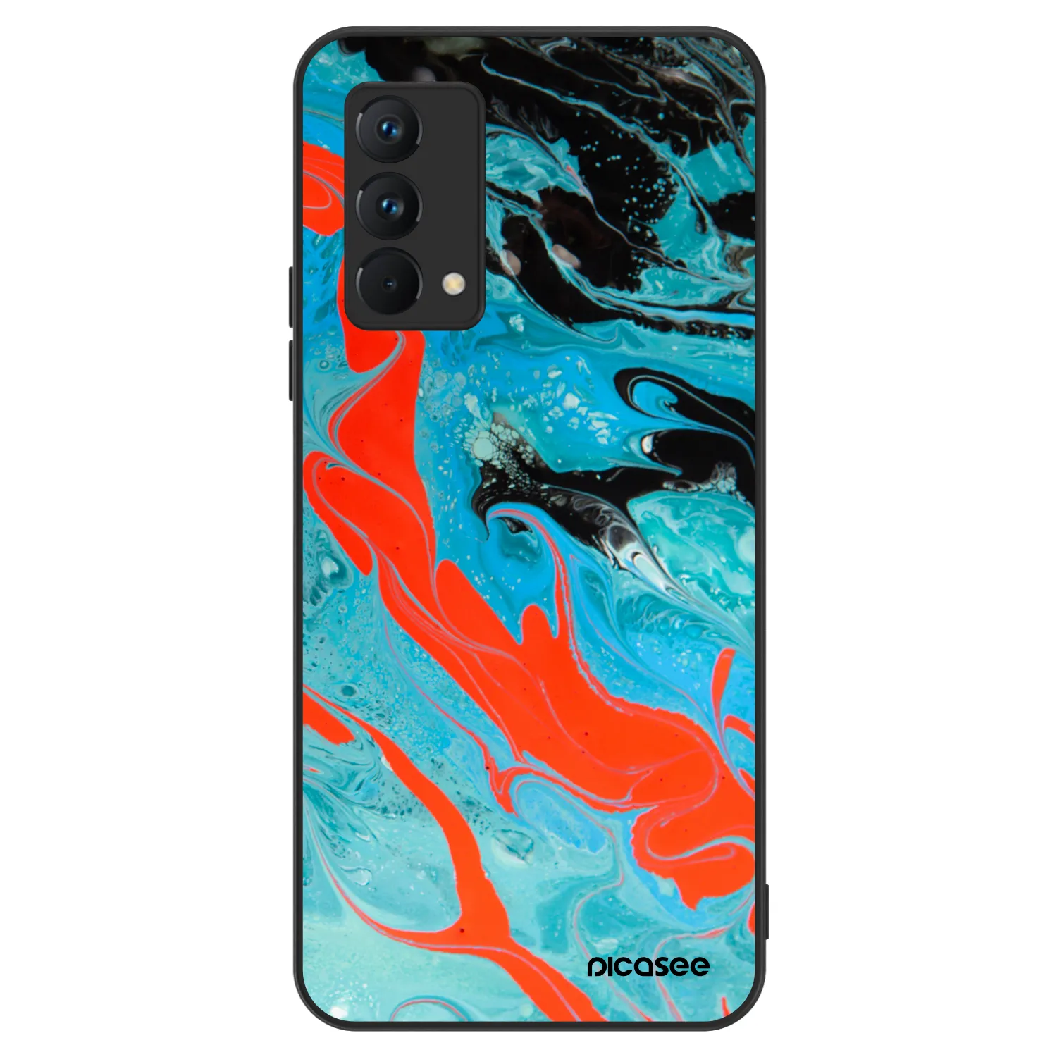 Picasee ULTIMATE CASE Realme GT Master Edition 5G - készülékre - Blue Magma