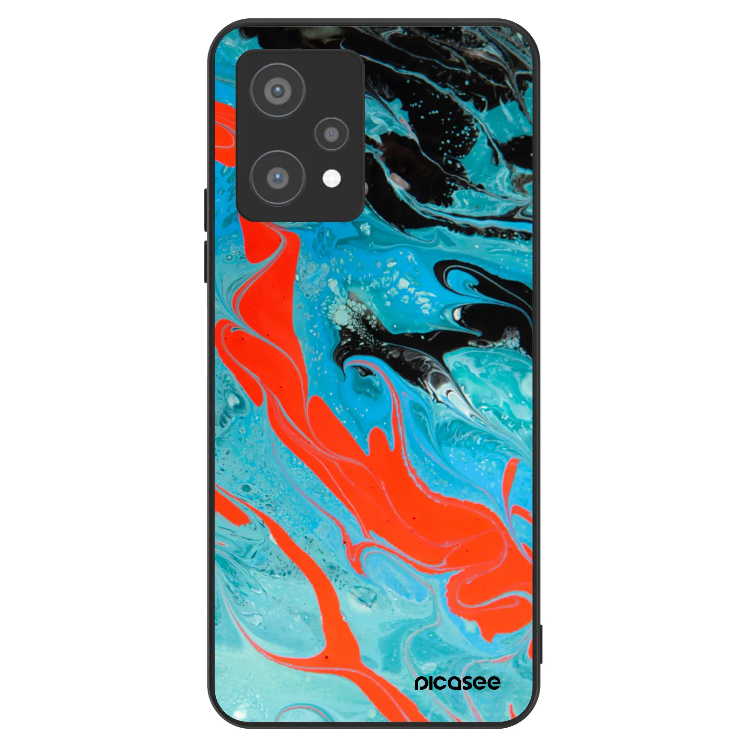 Picasee ULTIMATE CASE Realme 9 Pro 5G - készülékre - Blue Magma