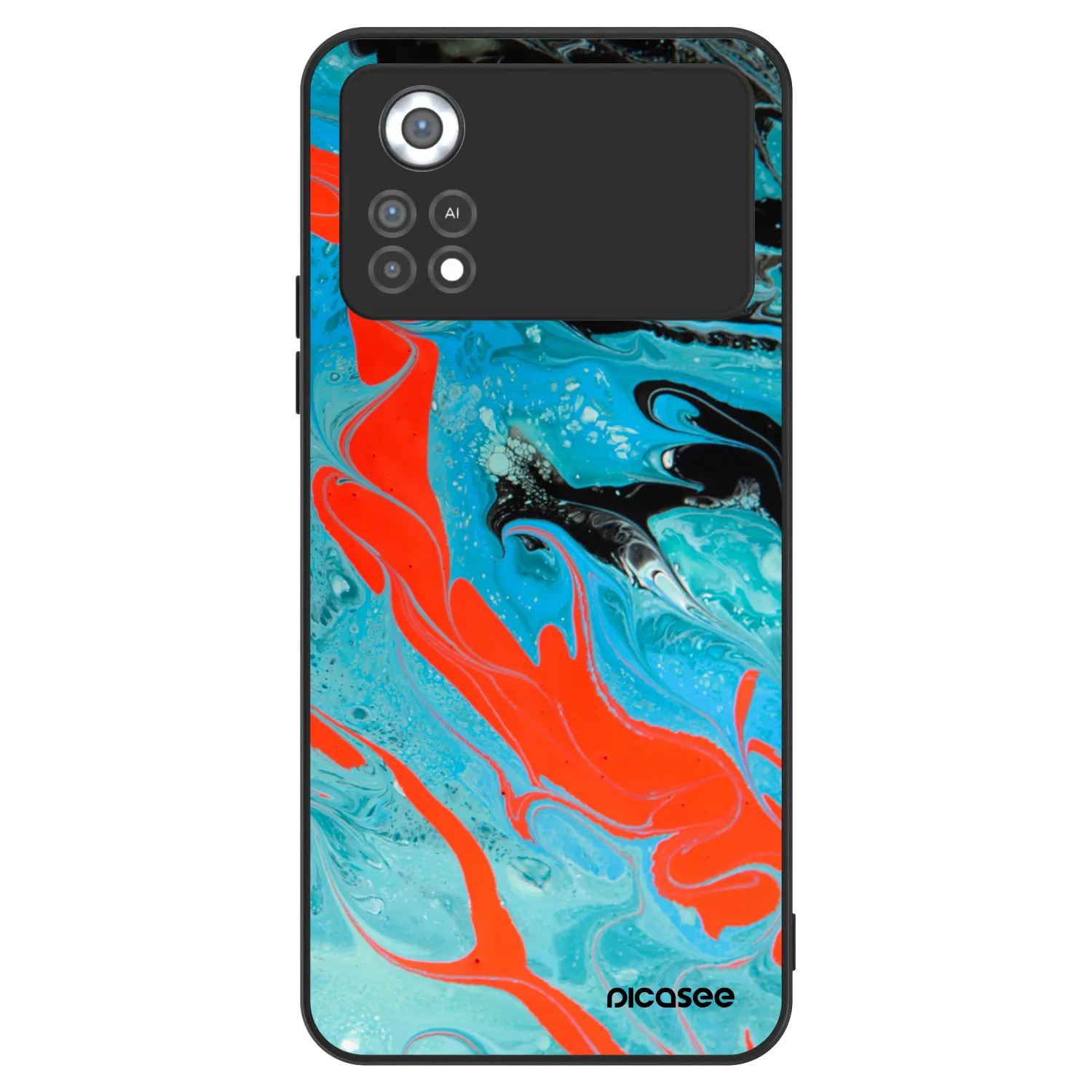 Picasee ULTIMATE CASE Xiaomi Poco X4 Pro 5G - készülékre - Blue Magma