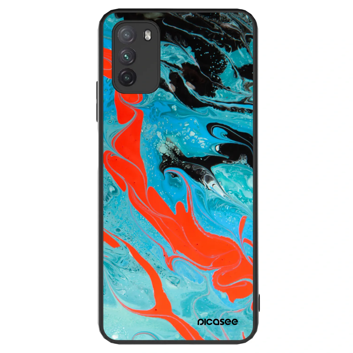 Picasee ULTIMATE CASE Xiaomi Poco M3 - készülékre - Blue Magma