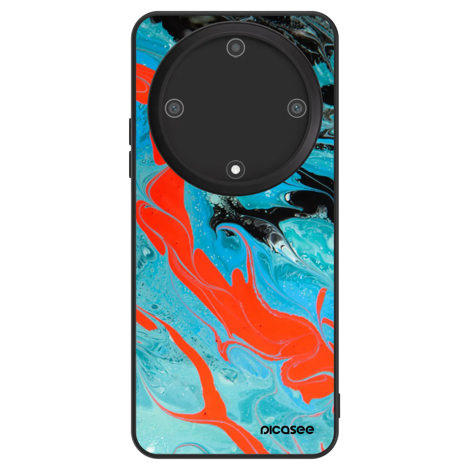 Picasee ULTIMATE CASE Honor Magic5 Lite 5G - készülékre - Blue Magma