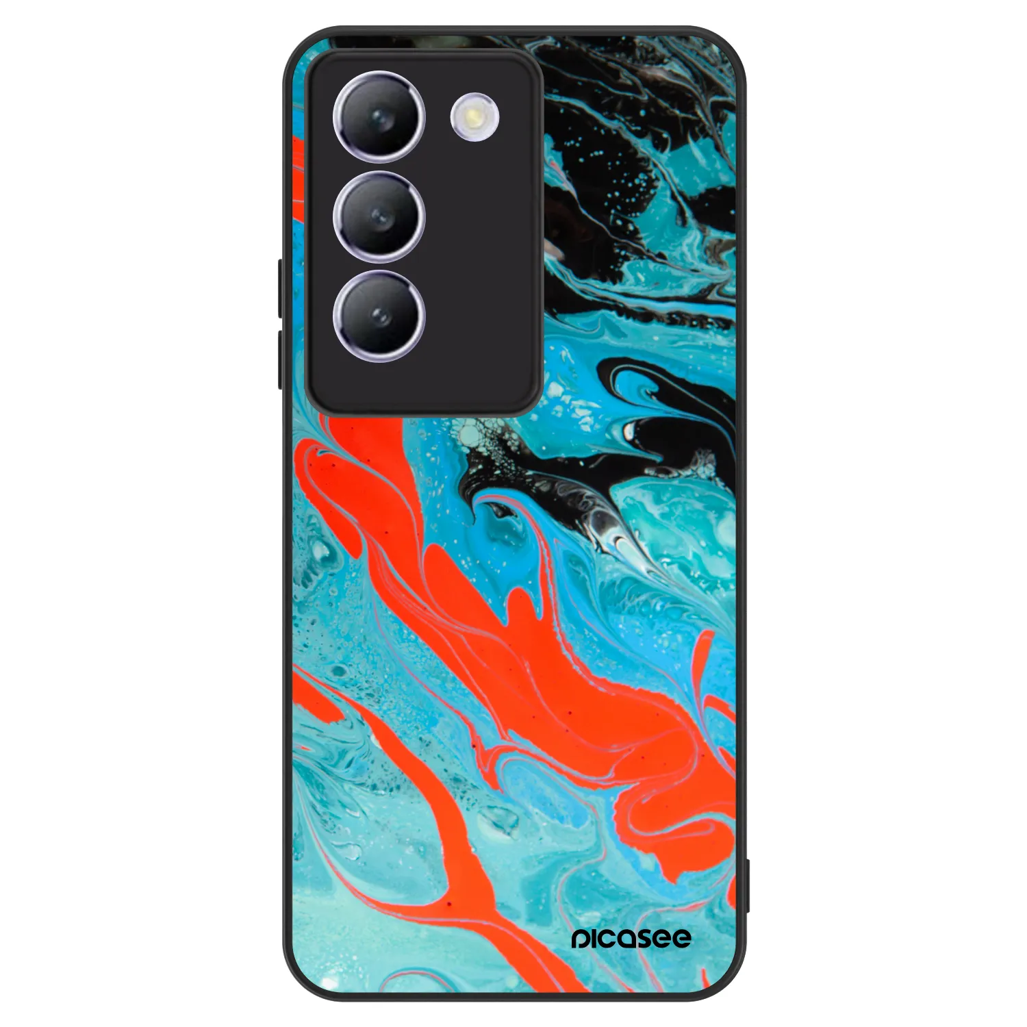 Picasee ULTIMATE CASE Vivo V40 SE 5G - készülékre - Blue Magma