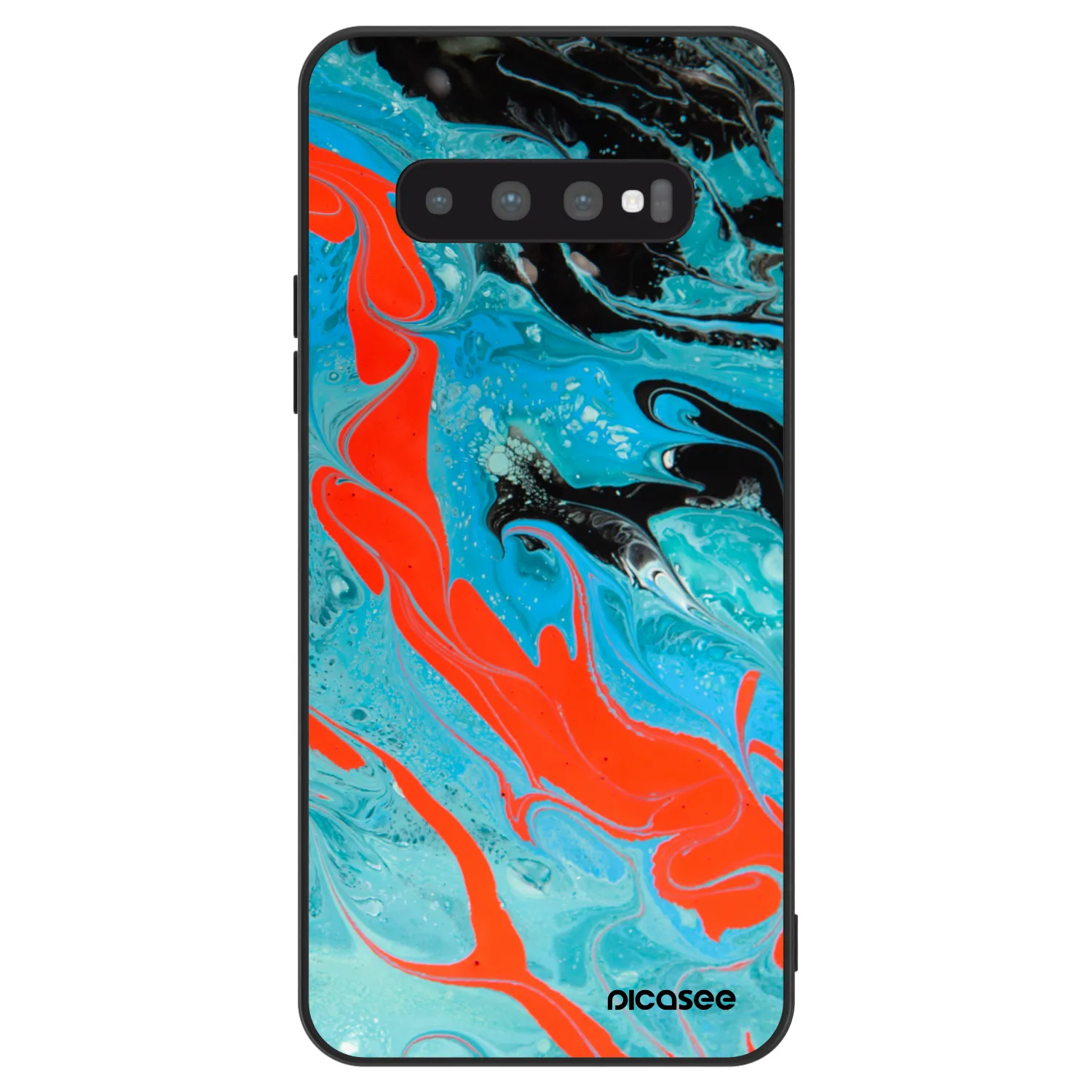 Picasee ULTIMATE CASE Samsung Galaxy S10 Plus G975 - készülékre - Blue Magma