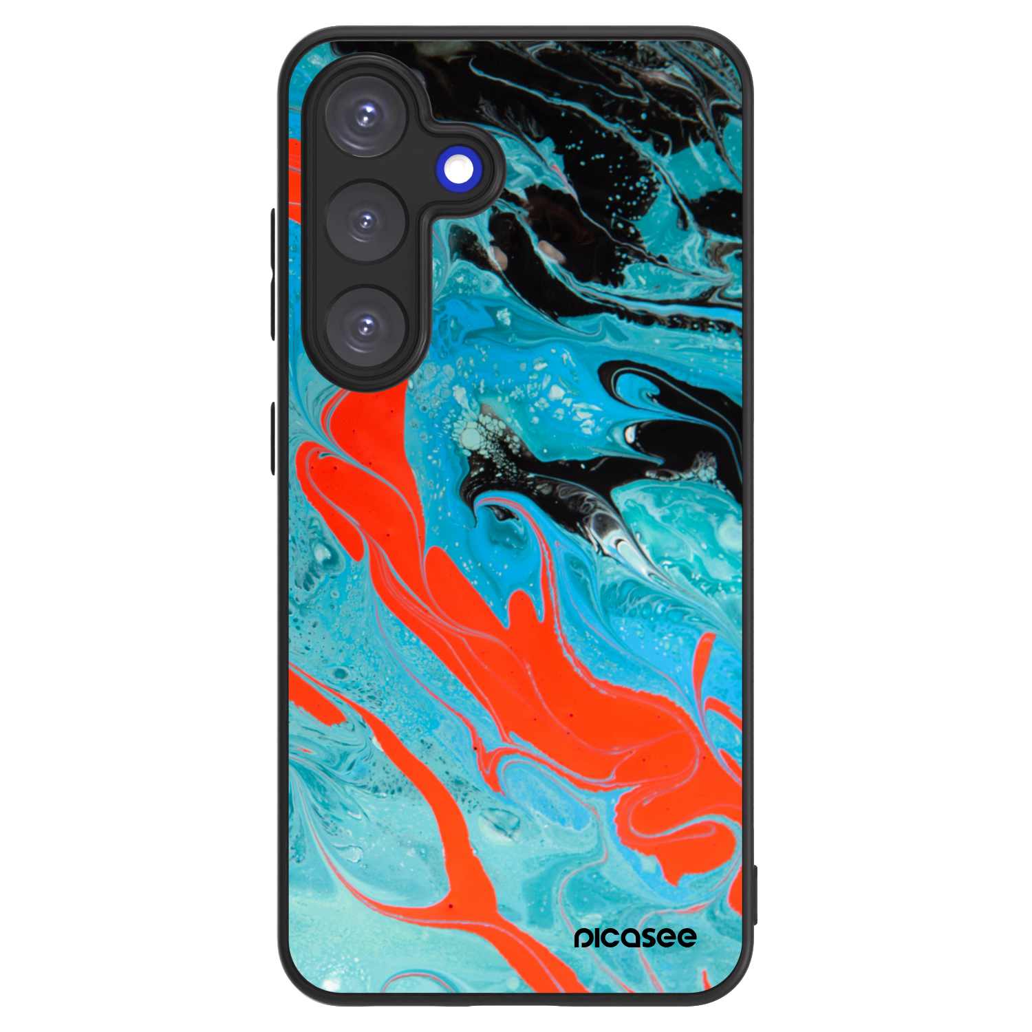 Picasee ULTIMATE CASE Samsung Galaxy S25 5G - készülékre - Blue Magma