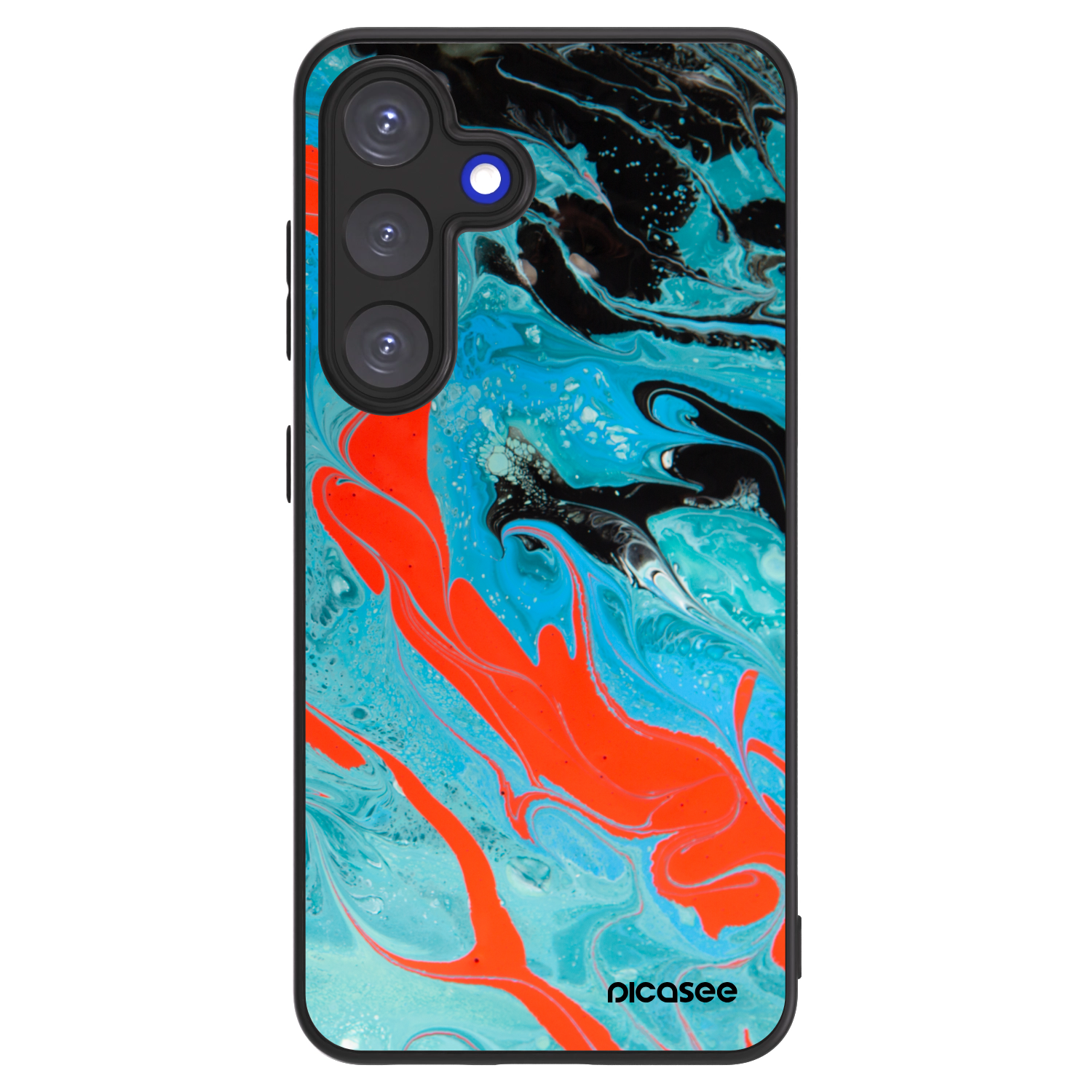Picasee ULTIMATE CASE PowerShare Samsung Galaxy S25 5G - készülékre - Blue Magma