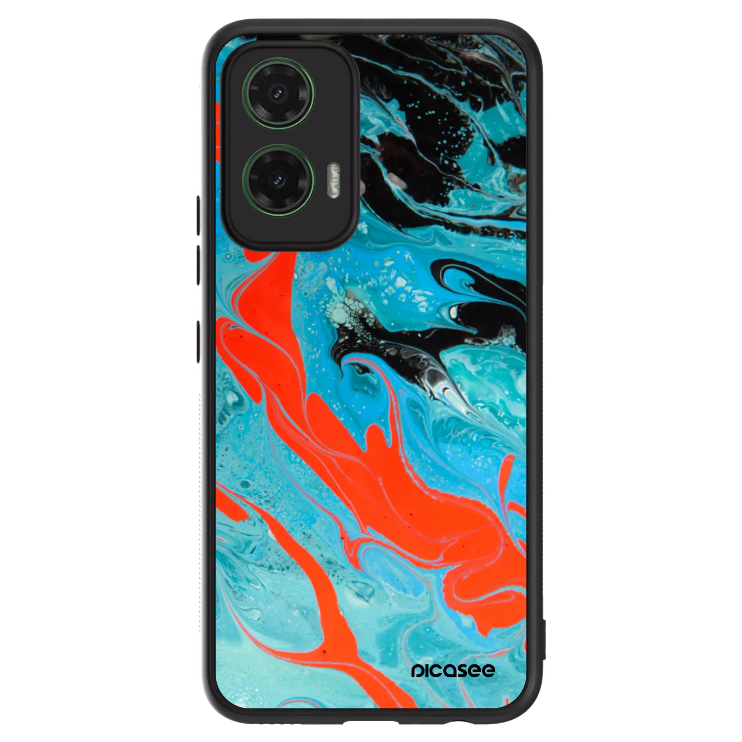 Picasee ULTIMATE CASE Motorola Moto G35 5G - készülékre - Blue Magma