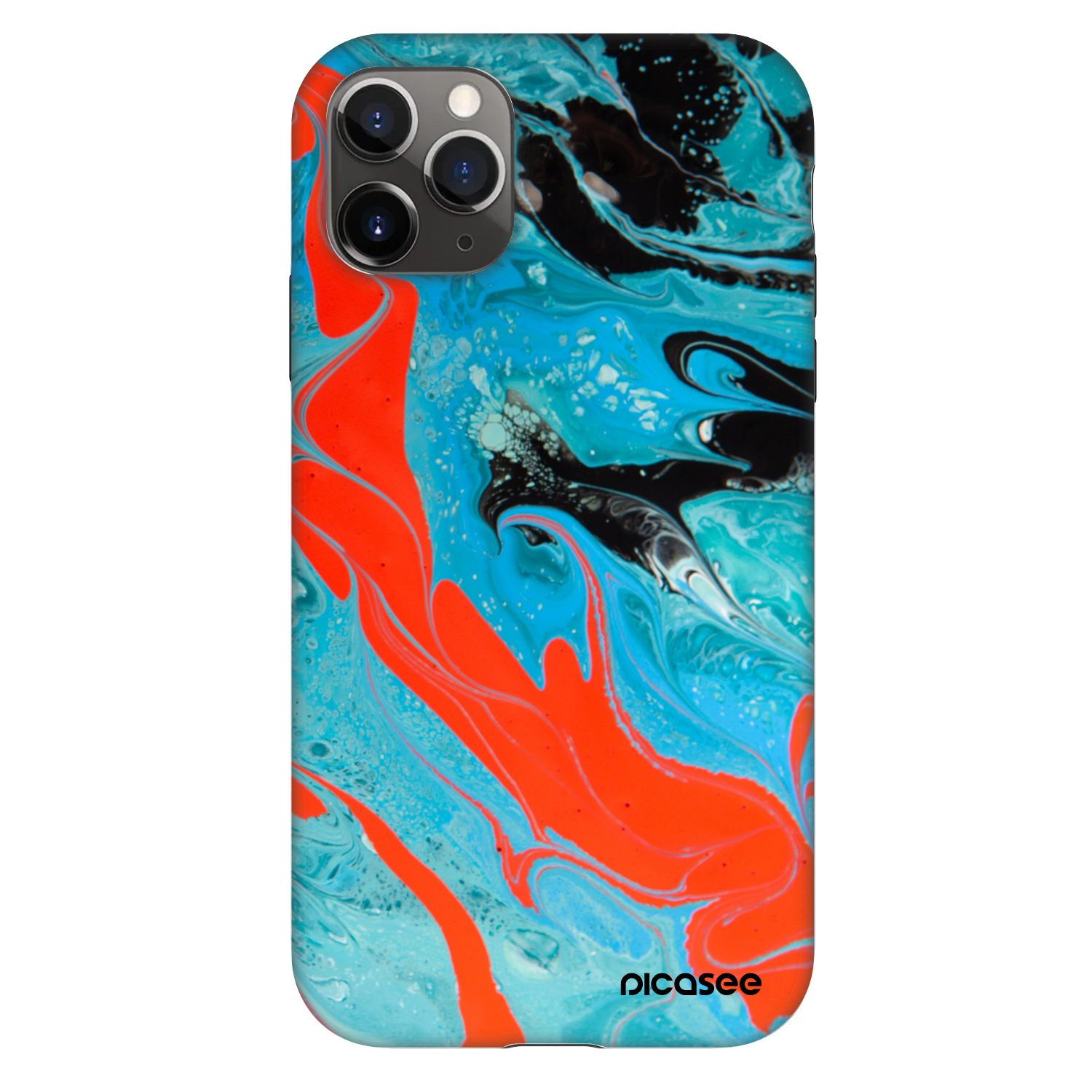 Picasee Fashion Case Apple iPhone 11 Pro - Blue Magma