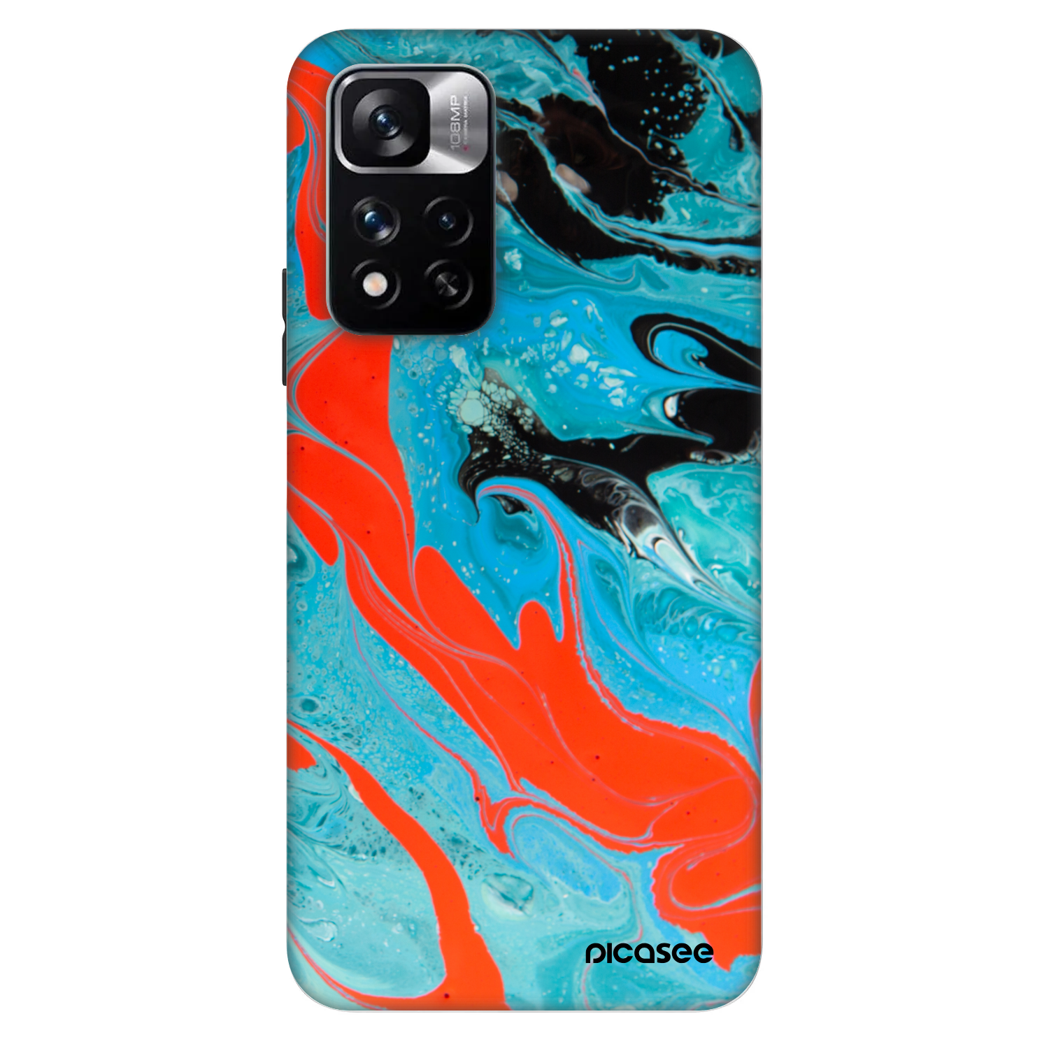 Picasee Fashion Case Xiaomi Redmi Note 11 Pro - Blue Magma