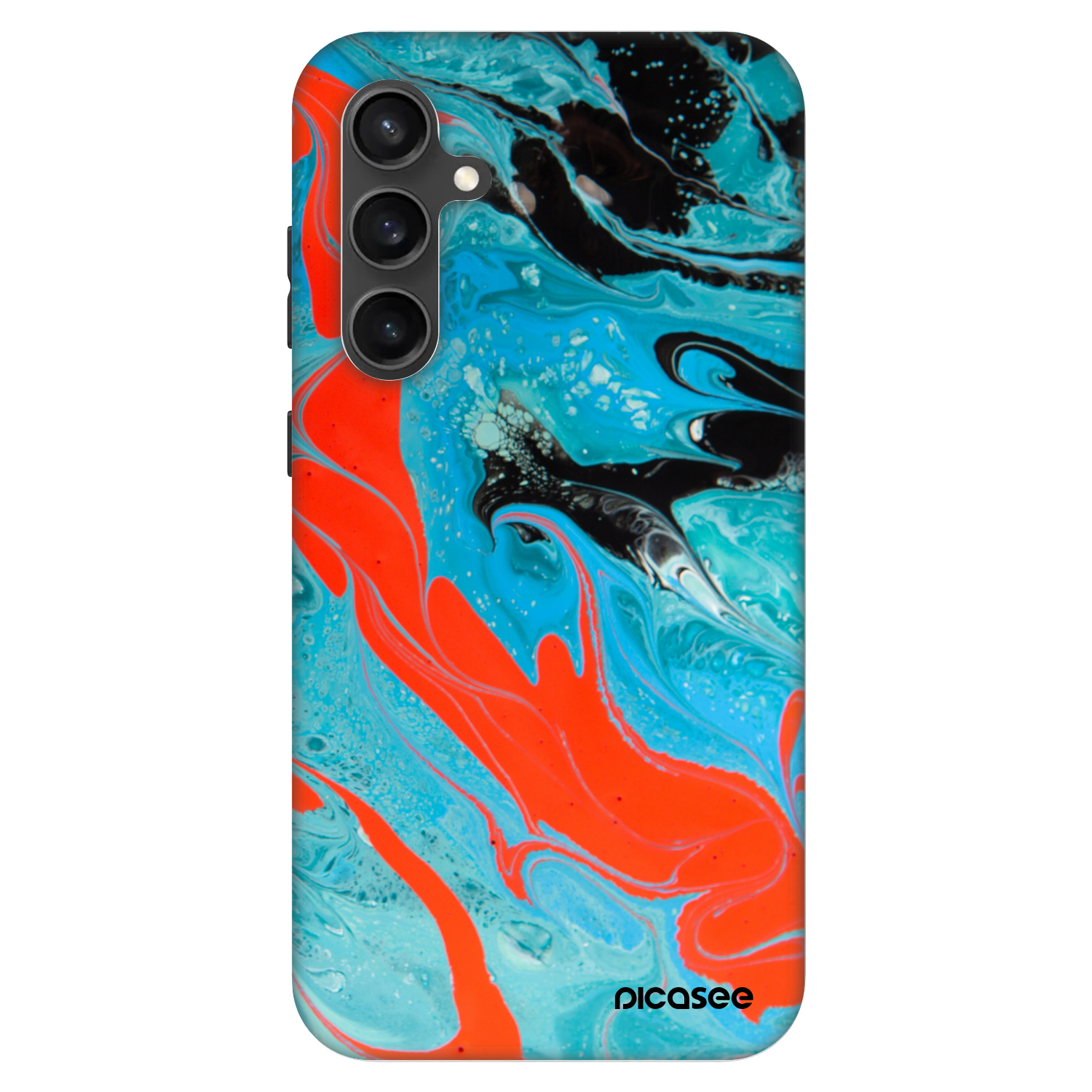 Picasee Fashion Case Samsung Galaxy S23 FE S711B - Blue Magma