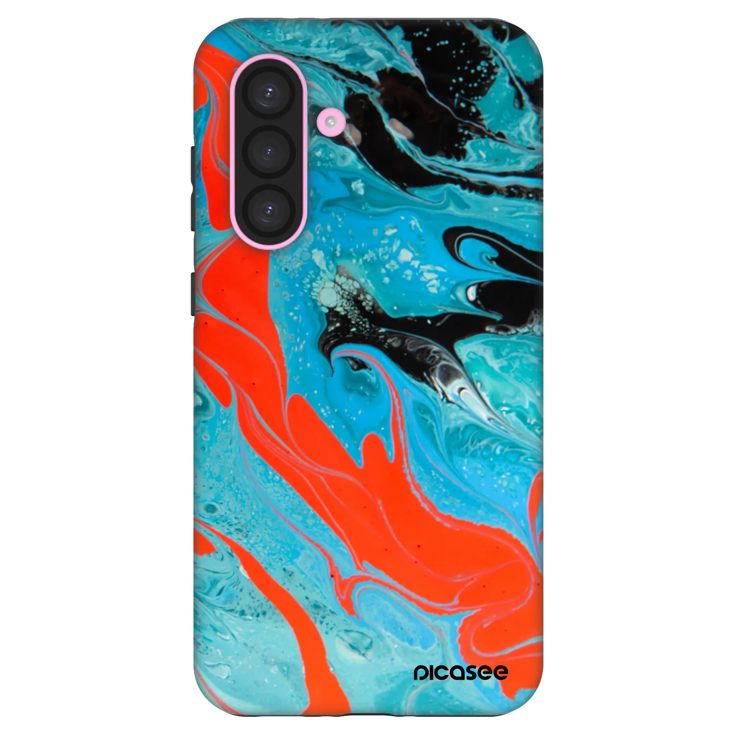 Picasee Fashion Case Samsung Galaxy A56 5G A566B - Blue Magma