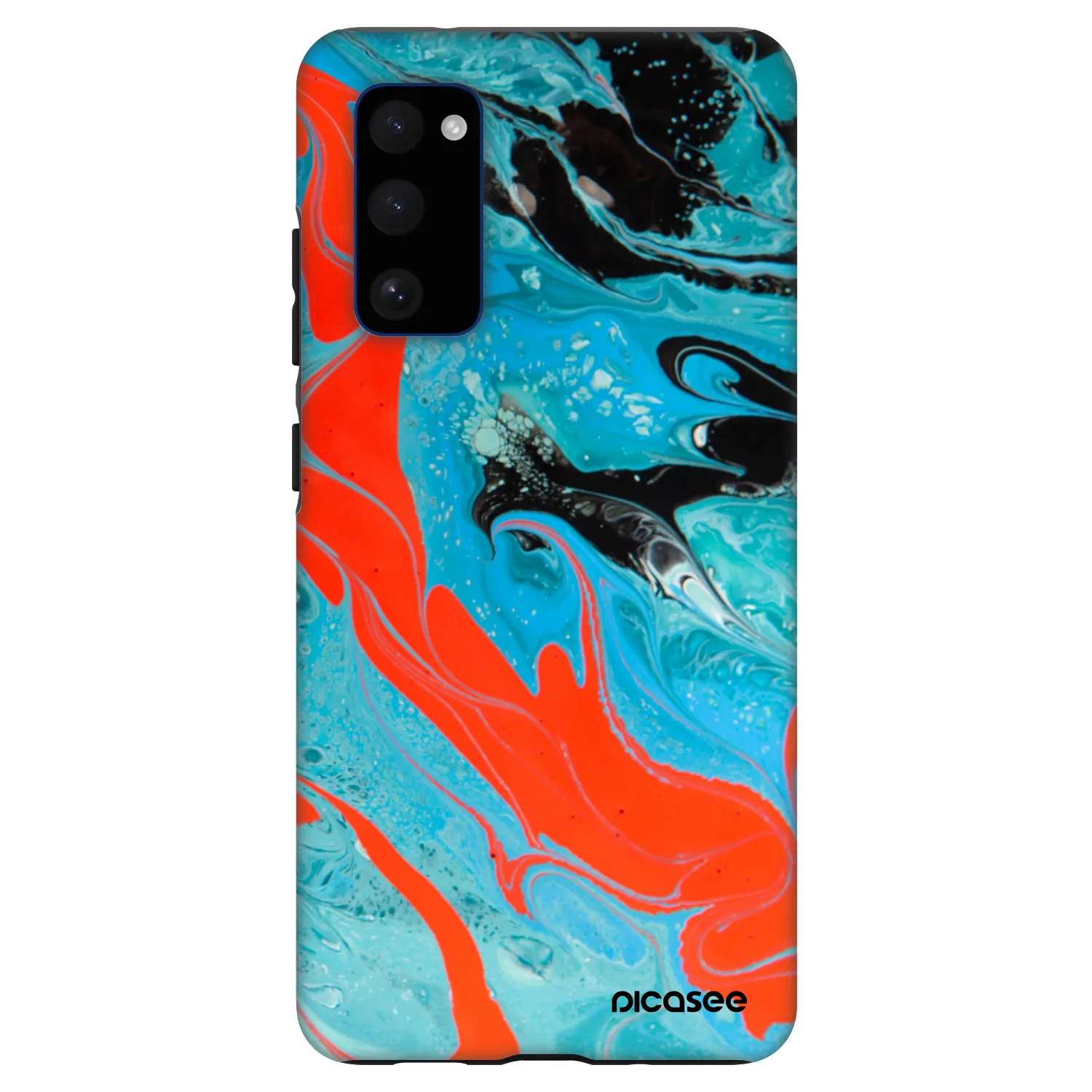 Picasee Fashion Case Samsung Galaxy S20 FE - Blue Magma