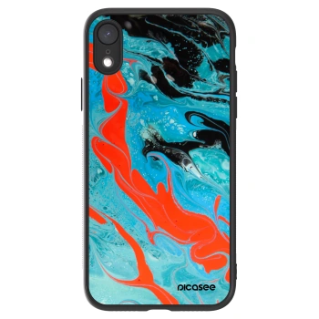 Picasee ULTIMATE CASE Apple iPhone XR - készülékre - Blue Magma