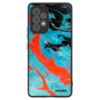 Picasee ULTIMATE CASE Samsung Galaxy A52 5G A525F - készülékre - Blue Magma