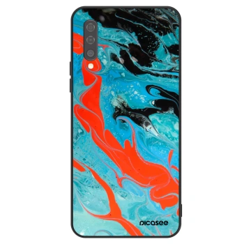 Szilikon tok erre a típusra Samsung Galaxy A50 A505F - Blue Magma