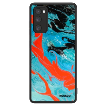 Picasee ULTIMATE CASE Samsung Galaxy S20 FE - készülékre - Blue Magma