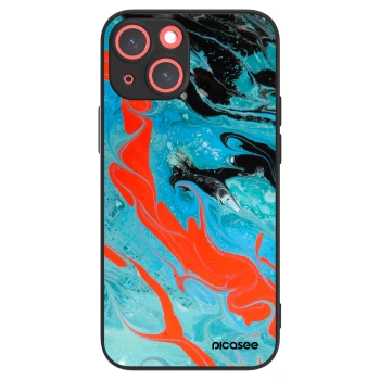 Picasee ULTIMATE CASE Apple iPhone 13 mini - készülékre - Blue Magma