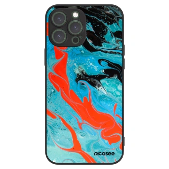 Picasee ULTIMATE CASE Apple iPhone 13 Pro Max - készülékre - Blue Magma