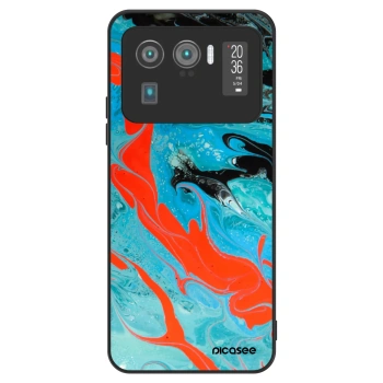 Szilikon tok erre a típusra Xiaomi Mi 11 Ultra - Blue Magma