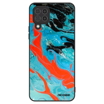 Szilikon tok erre a típusra Samsung Galaxy A22 A225F 4G - Blue Magma