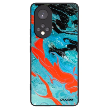 Picasee fekete szilikon tok az alábbi mobiltelefonokra Huawei Nova 9 - Blue Magma